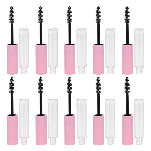 2 Pcs Mini Mascara Tubes Empty Eyelash Lip Gloss Wand Refillable