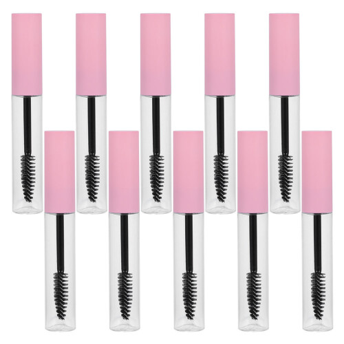 2 Pcs Mini Mascara Tubes Empty Eyelash Lip Gloss Wand Refillable 1