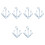 30 Pcs Dryer Rack For Shoes Hook Up Multifunction 3