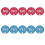 50Pcs Multi Color Plastic Student Feedback Paddles for Classroom Q&a 2