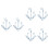 30 Pcs Dryer Rack For Shoes Hook Up Multifunction 6