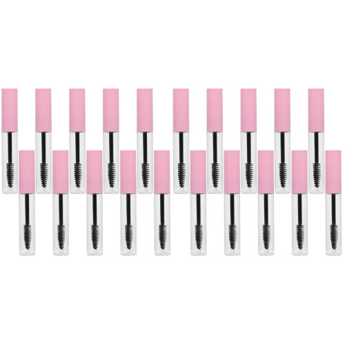 2 Pcs Mini Mascara Tubes Empty Eyelash Lip Gloss Wand Refillable 2