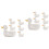 2Sets White Ceramic Chopsticks Holder Creative Kitchen Supply 4