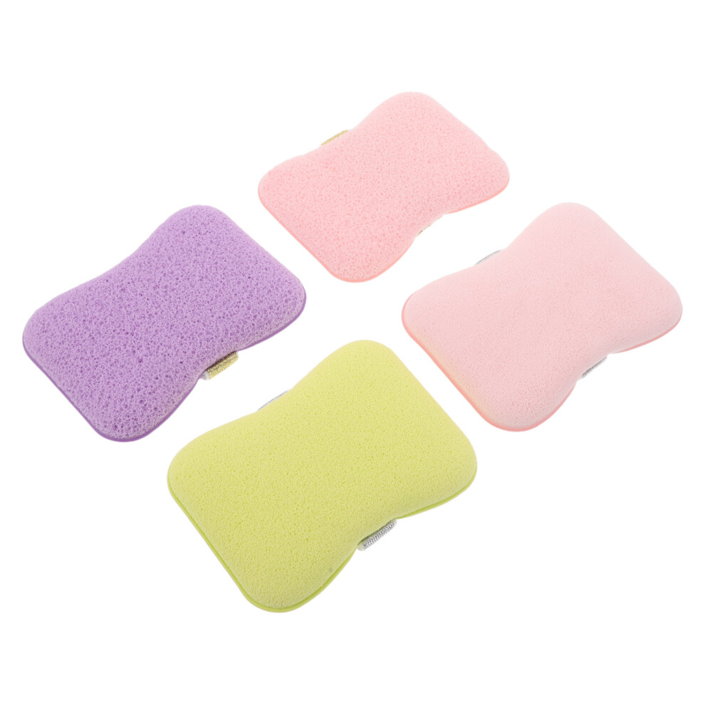 Totority 8Pcs Compact Body Exfoliator Sponge With Quick-Dry Feature For Bathing