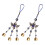 8 Pcs Blue Eye Owl Hanging Decor For Car Mirror Wind Chime 3