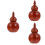 3Pcs Brown Automatic Toothpick Holder Stone Pressing Type Storage Box 6