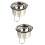 2Sets Durable Soap Melting Pot with Handle for Handmade DIY Projects 7