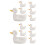 2Sets White Ceramic Chopsticks Holder Creative Kitchen Supply 5