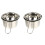 2Sets Durable Soap Melting Pot with Handle for Handmade DIY Projects 2