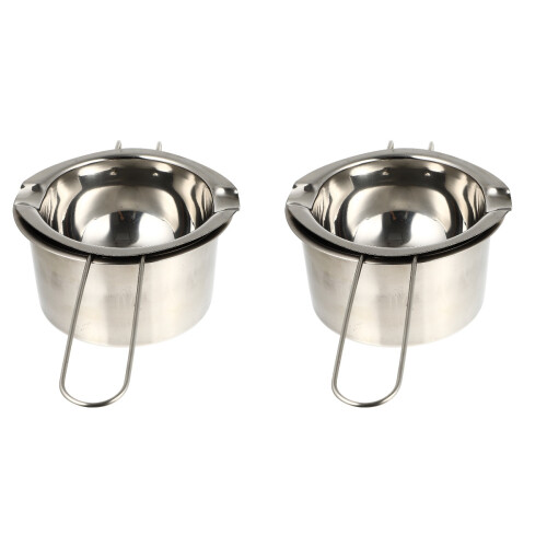 2Sets Durable Soap Melting Pot with Handle for Handmade DIY Projects 1