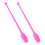 5Pairs Pink Plastic Gymnastics Sticks for Rhythmic 1