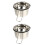 2Sets Durable Soap Melting Pot with Handle for Handmade DIY Projects 5