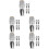 25Pcs Piglets Feeding Tools Stainless Steel Automatic Waterer Nozzles 8