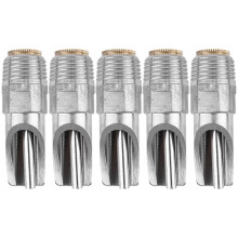 25Pcs Piglets Feeding Tools Stainless Steel Automatic Waterer Nozzles