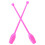 5Pairs Pink Plastic Gymnastics Sticks for Rhythmic 3