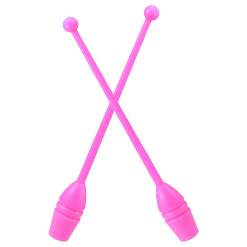5Pairs Pink Plastic Gymnastics Sticks for Rhythmic 2