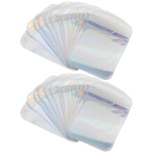 50Pcs Transparent Sealing Bags For Jewelry Storage Rings