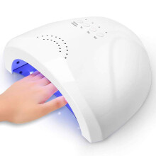 86W UV LED Nail Lamp Gel Polish Dryer with Smart Sensor for Hands and Feet