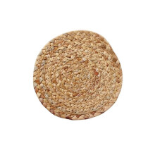 Zonghan Straw round thickened home dining table potholder coaster plate mat potmat placemat 11cm round