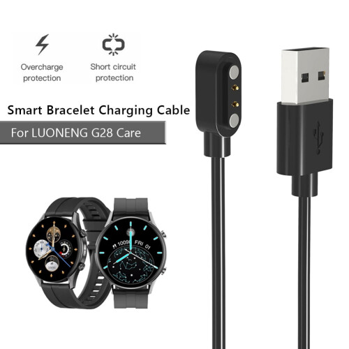 Φορτιστές Smart Watch, Ανταλλακτικό Μαγνητικό Καλώδιο Φόρτισης USB, Βάση, Φορητή για 2