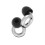 INF Noise Cancelling Earplugs with Handle Silver 4