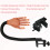 Practice Hand for Acrylic Nails with Adjustable Finger Angles and Secure Tip Hold for Manicure Training 3