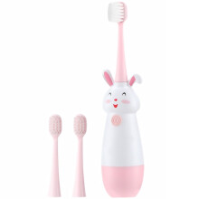 Brosse à dents électrique vibrante pour enfants, rechargeable, en ABS, pour bébé.