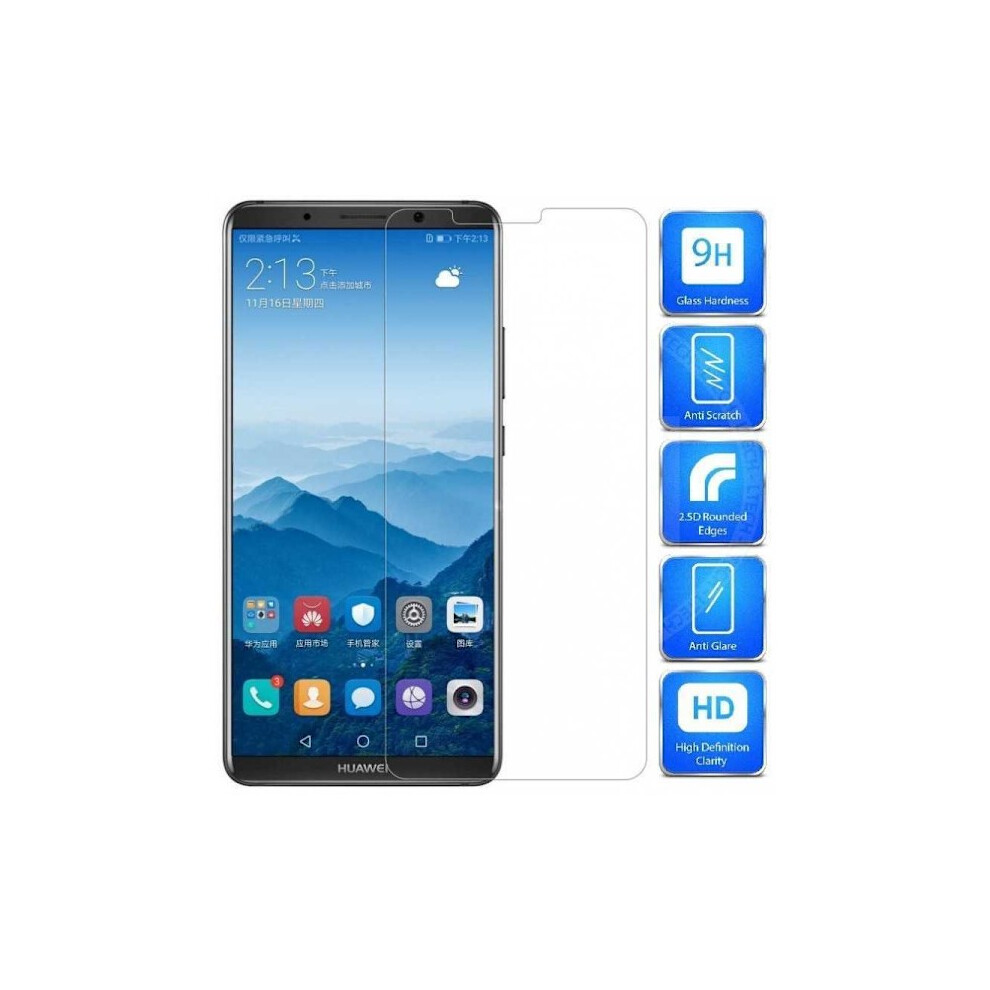 2-Pack Mate 10 Pro Tempered Glass 0.26Mm 2.5D 9H Transparent 9773935433434