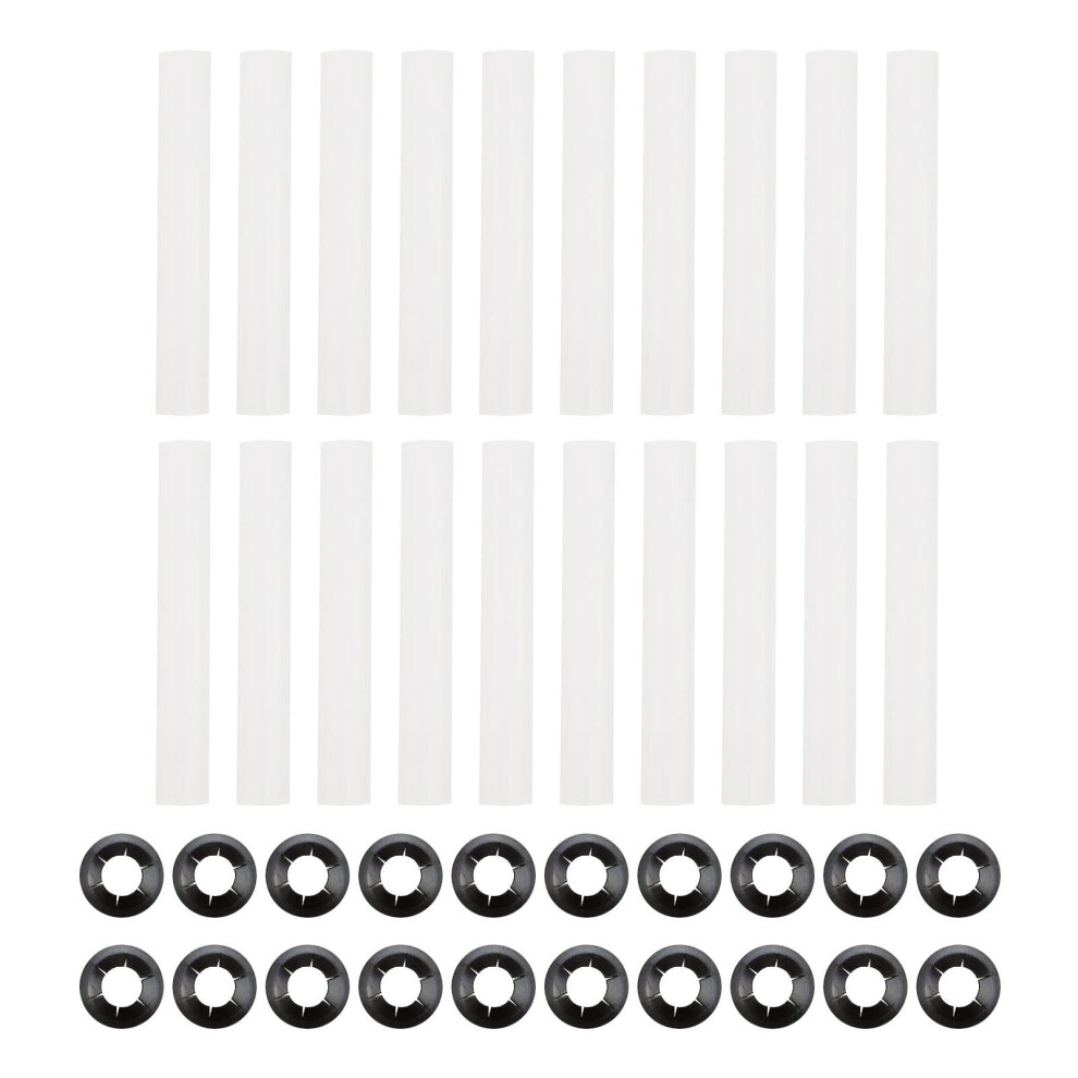 80Mm Garage Door Hinge Silent Roller Sleeve 40Pcs Garage Door Precision Bearing High Load Hinge Roller Sleeve 9773935433977