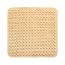 XIUH Home Textile PVC Badeværelse Skridsikker Måtte Badeværelse Sugepude Brusemåtte (Gul)