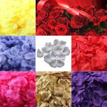 Xeyise 100/200 stuks kunstmatige rozenblaadjes confetti bruiloft feest podium decoratie