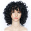 Capelli corti e ricci di donna nera castana 1
