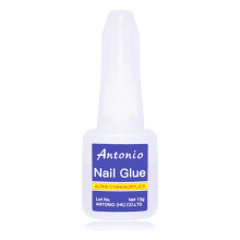 Nail Glue with Brush for False Nails Acrylic Nail Glue Fast Bonding LongLasting Hold Water Resistant