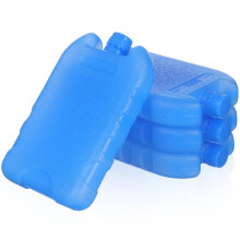 Jibi Lot de 4 pains de glace pour glacières et congélateurs, réutilisables, pour boîtes à lunch
