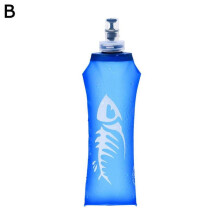 Gourde souple pliable en TPU 250/500 ml pour le sport, la course Ă pied et le camping ? L1F7