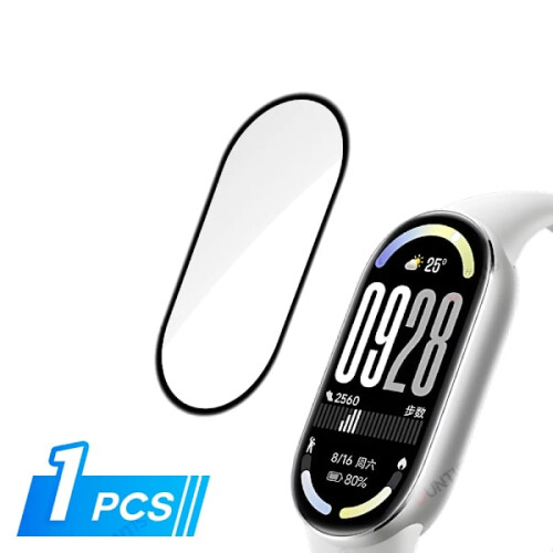 Προστατευτικό οθόνης για συμβατότητα με Xiaomi Mi Band10, 3D κυρτή μεμβράνη πλήρους