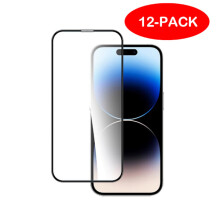 [12 sztuk] Szkło hartowane na ekran kompatybilne z iPhone'em 16Pro, przezroczyste, kompatybilne z iPhone'em 16Pro, 12 sztuk