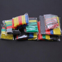 Patgoal164PCS Θερμοσυστελλόμενος Σωλήνας, Περιτύλιγμα Σωλήνα, Σετ Καλωδίων (Μικτού