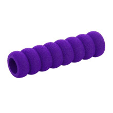 Spiraltürgriffabdeckung, Antikollisionsschaumstoff, flexible Griffhülle, Lila
