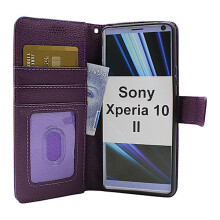 Sparán Seasamh Nua atá comhoiriúnach le Sony Xperia10II (XQ-AU51 / XQ-AU52) Corcra