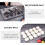 Eease Stainless Steel Baking Cooling Rack - Oven Safe, Rust-Resistant (Silver) 4