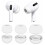 Συμβατό με AirPods Pro2Ακουστικά / Μαξιλάρια αυτιών - (S, M, L) Λευκό 6