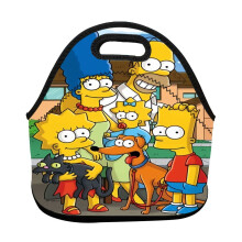Simpsons Lunchtaschen, thermoisolierte Lunchtasche, wiederverwendbare, waschbare Neopren-Picknicktasche für Damen und Herren, Einheitsgröße