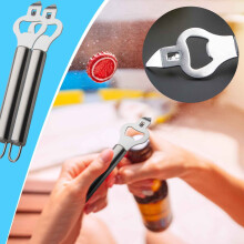 Ouvre-bouteille multifonction en acier inoxydable, ouvre-bouteille à bière, décapsuleur, décapsuleur, articles pour la maison en liquidation