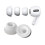 Συμβατό με AirPods Pro2Ακουστικά / Μαξιλάρια αυτιών - (S, M, L) Λευκό 2