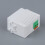 USB-Netzteilmodul 220V 5V Transformator-Schalteradapter Weiß-X73- 4