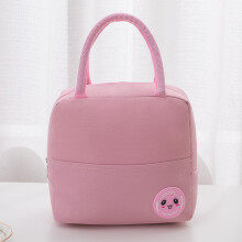 Sac à lunch isotherme épais en aluminium Kiplyki pour étudiants, grand format, avec compartiment pour riz.