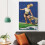 Pôster em tela com arte vintage de Gil Elvgren, estilo pin-up dos anos 1950, 30x45cm (12x18 polegadas), decoração de parede e presente. 4
