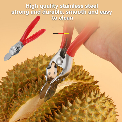 Λαβίδα φρούτων Hariumiu Ανοιχτήρι Durian από ανοξείδωτο ατσάλι Χειροκίνητο εργαλείο 2