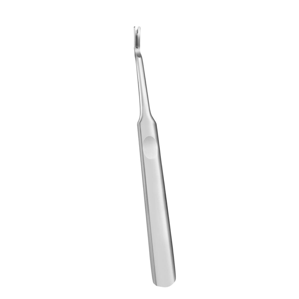 Stainless Steel Cuticle Nipper and Pusher with VShaped Edge for Precise Manicure Pedicure